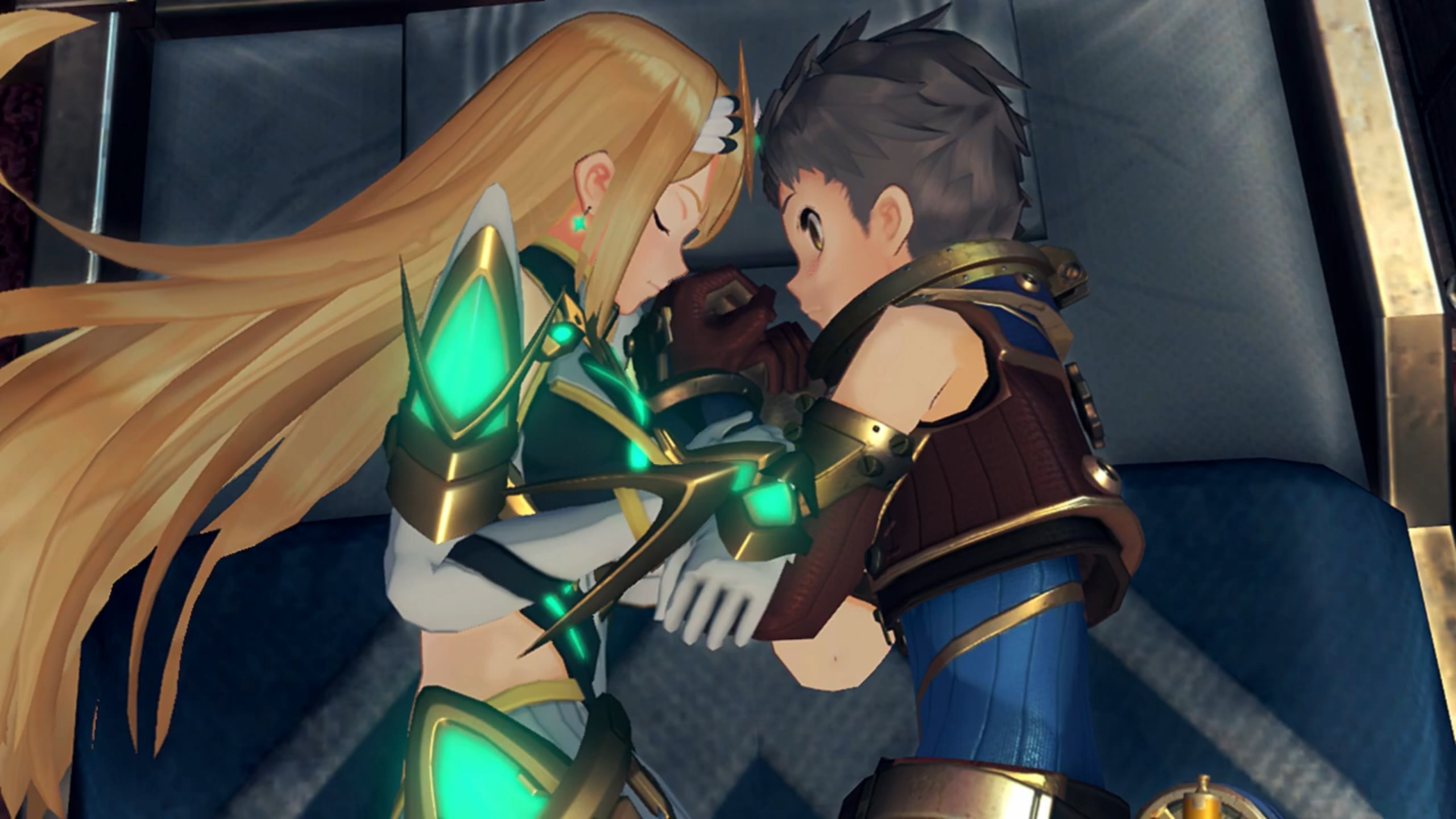 Mythra sleeping with Rex