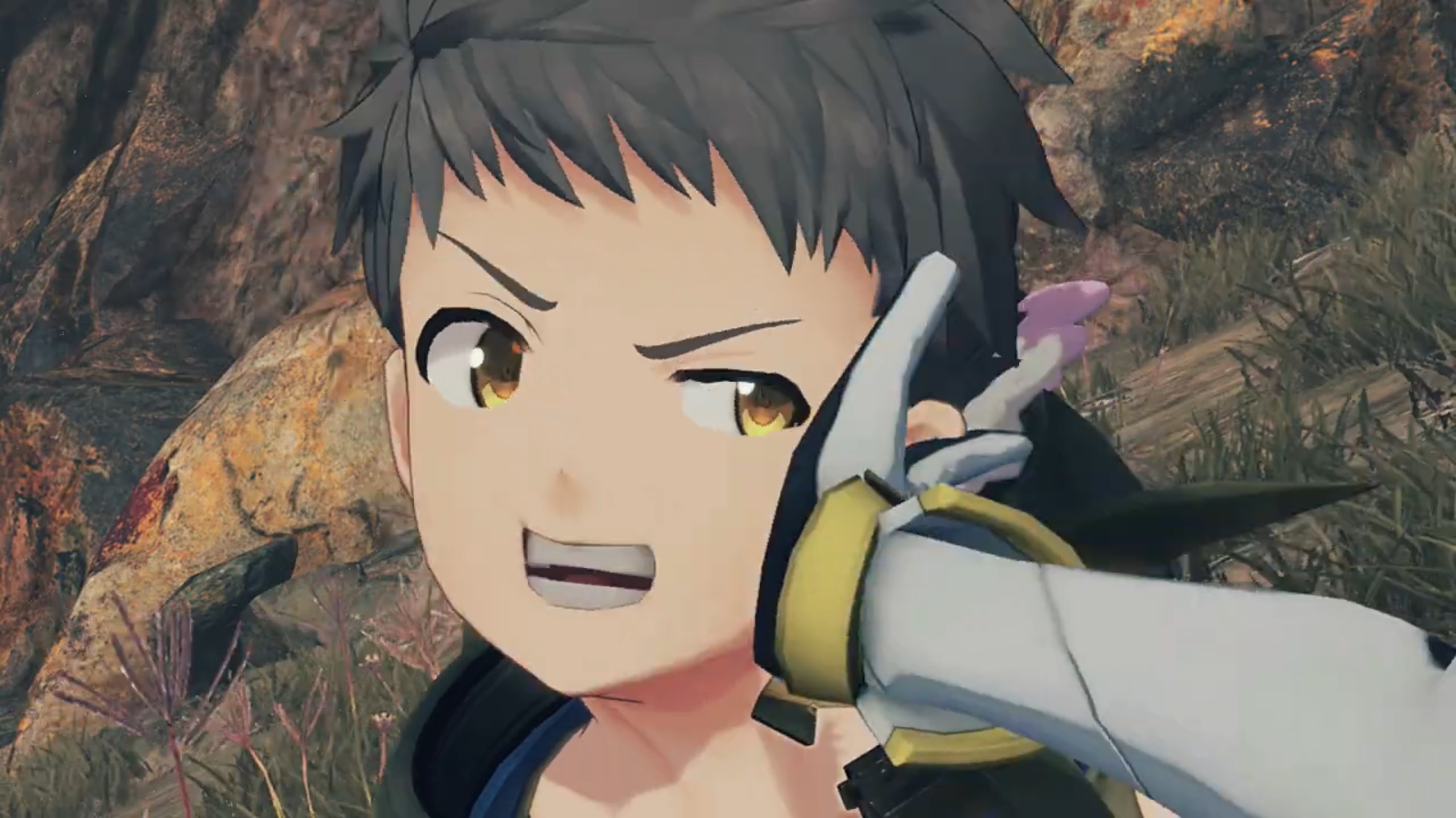 Mythra smacking Rex