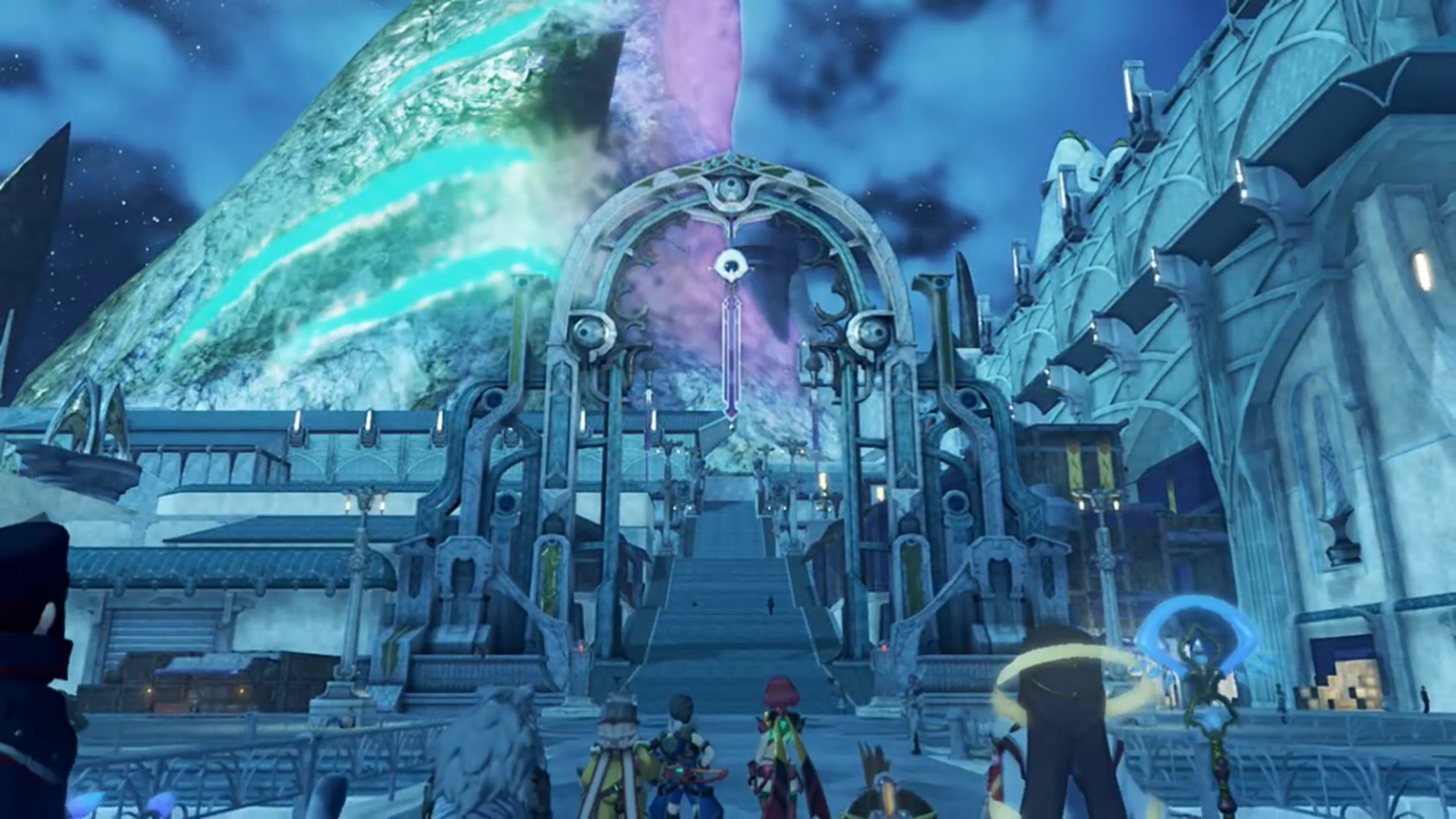 Stairs leading up the Praetorium