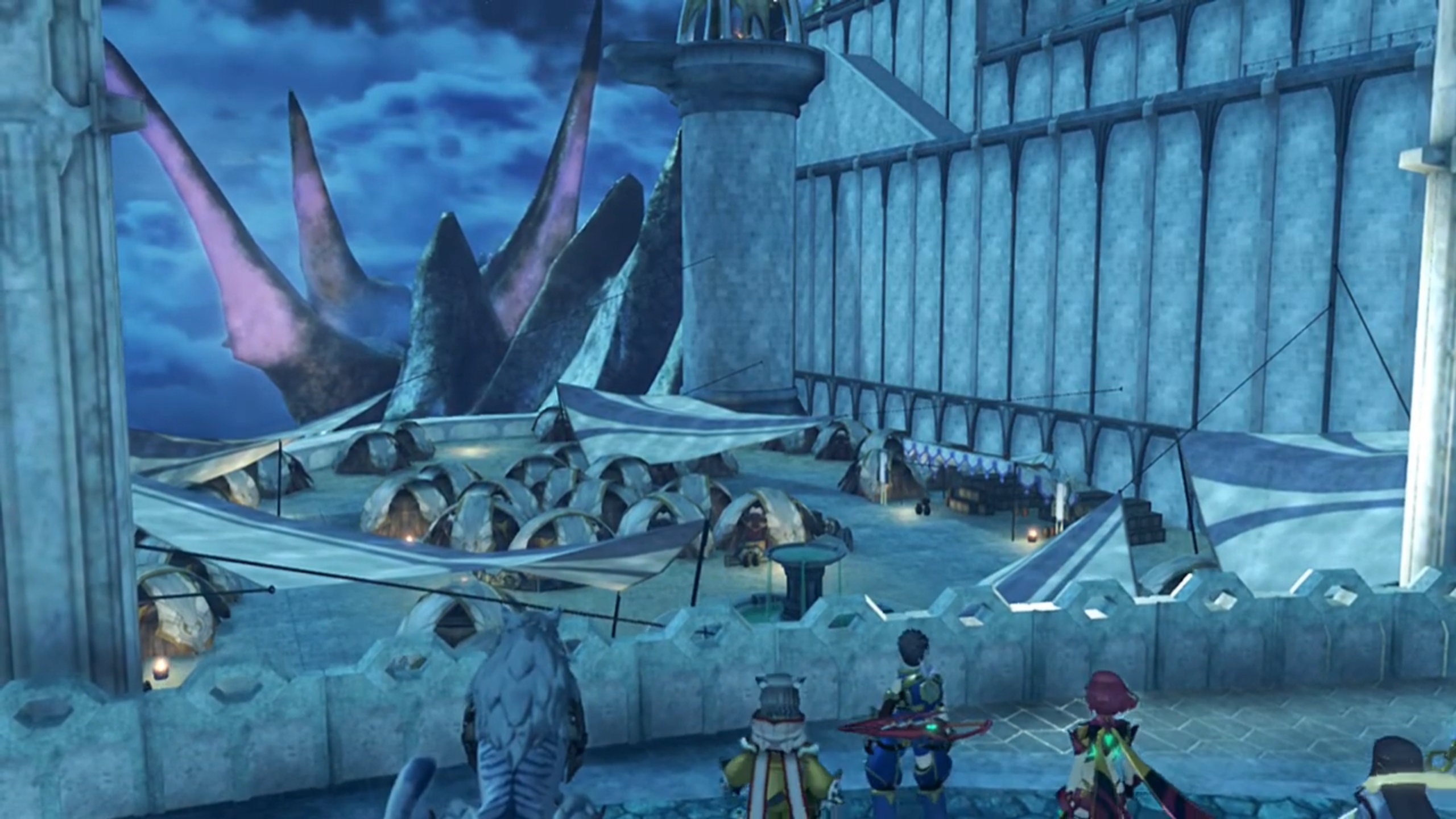 The tents