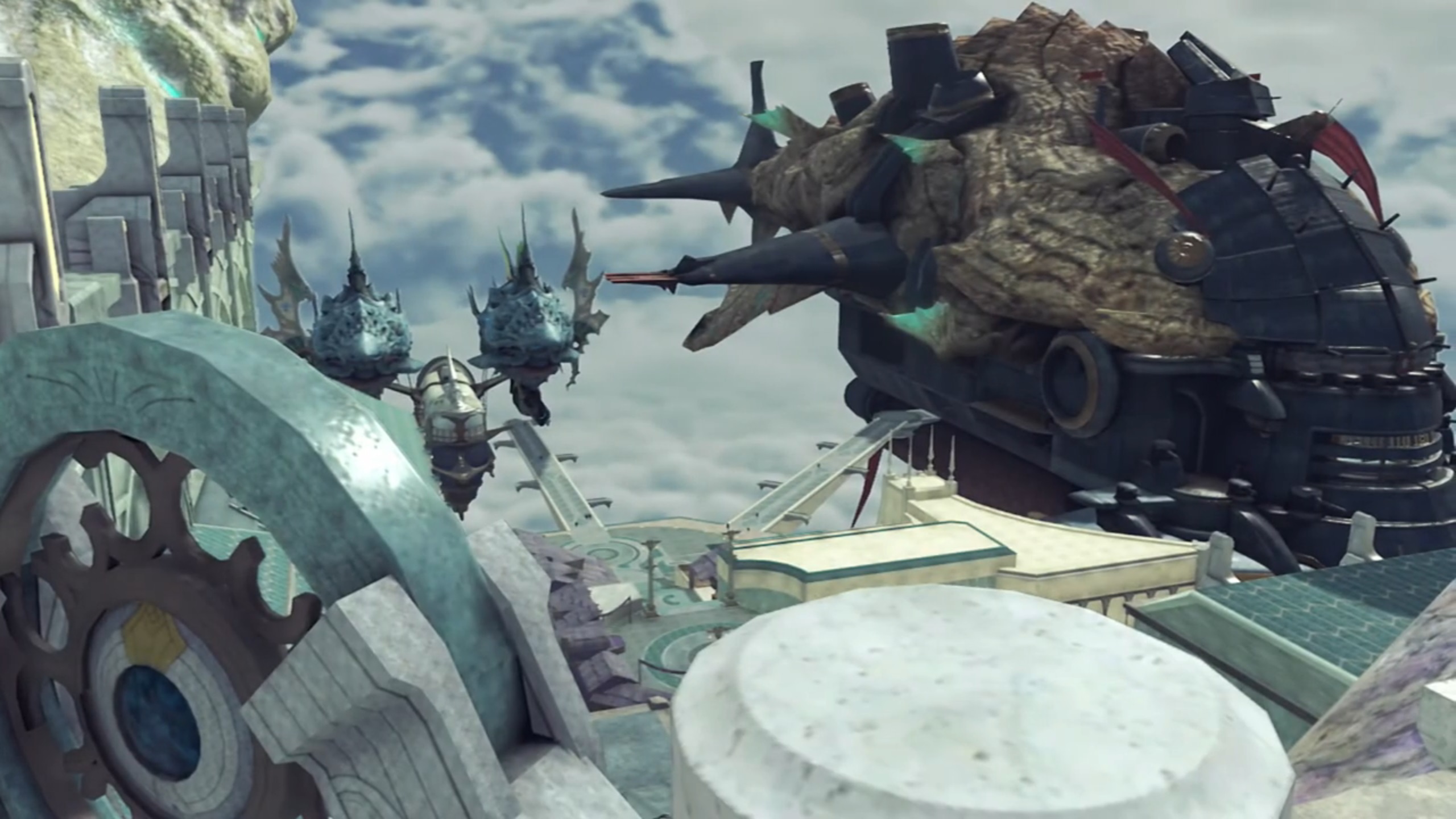 See how big the Mor Ardain ship compared to Uraya?
