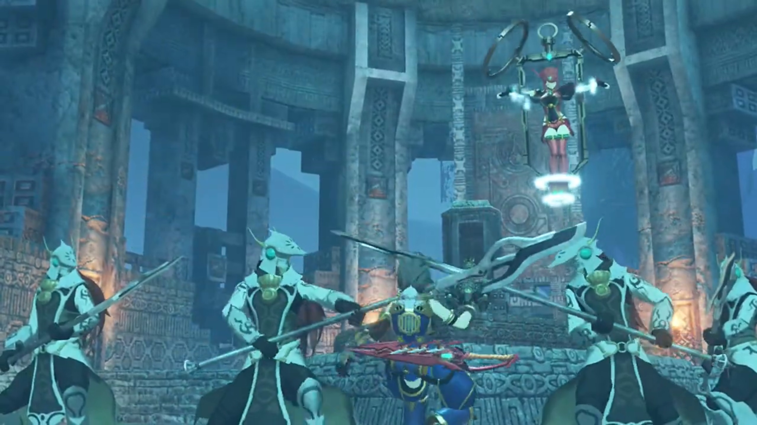 Pyra imprisoned