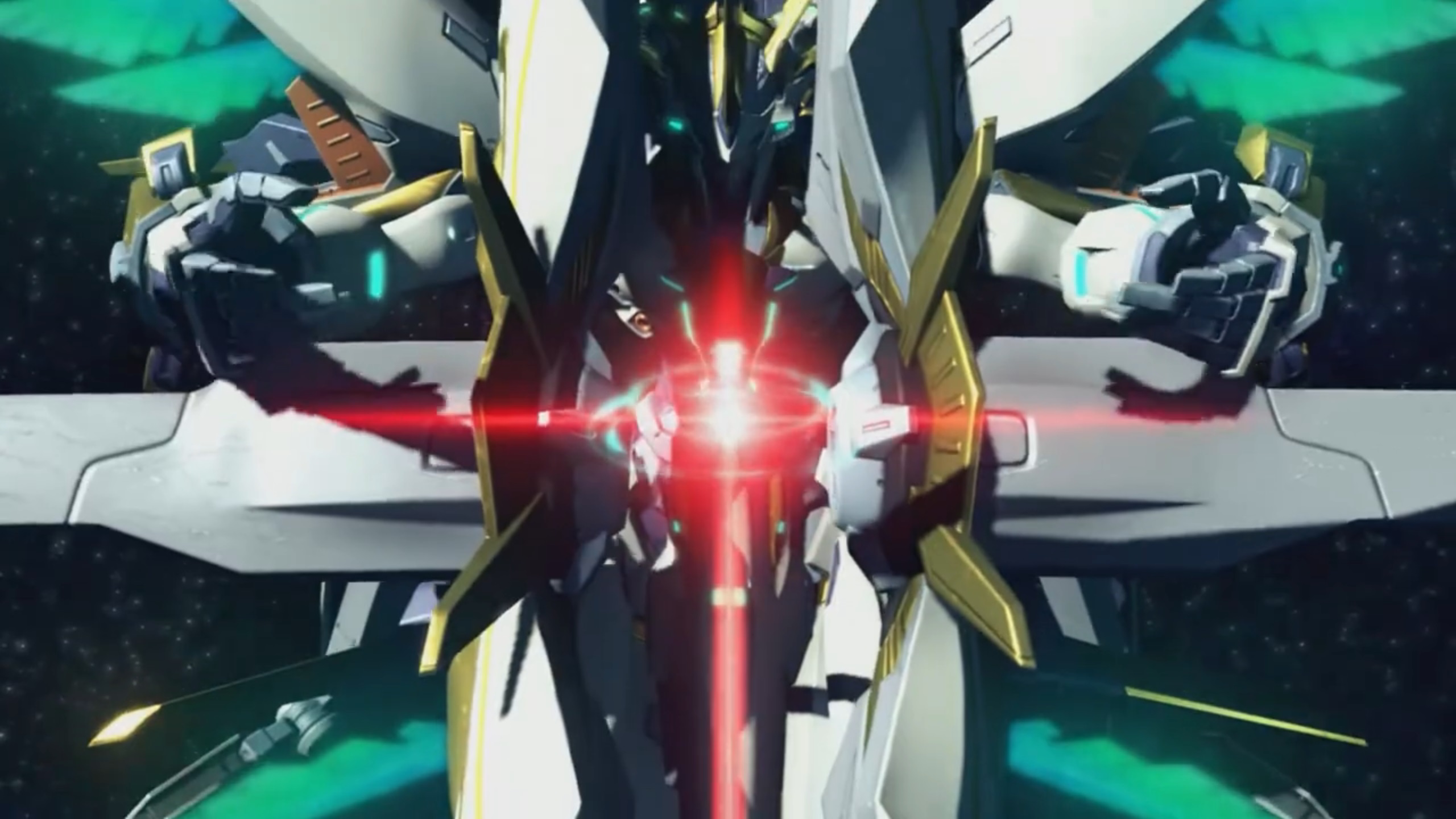 Siren and its weapon aiming at Pyra