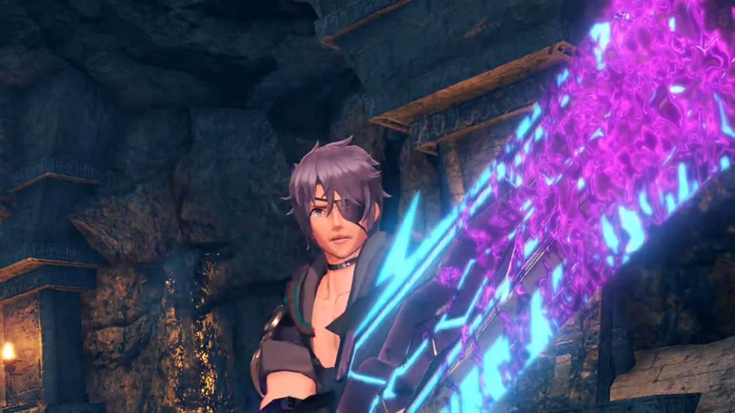 Zeke's damaged sword