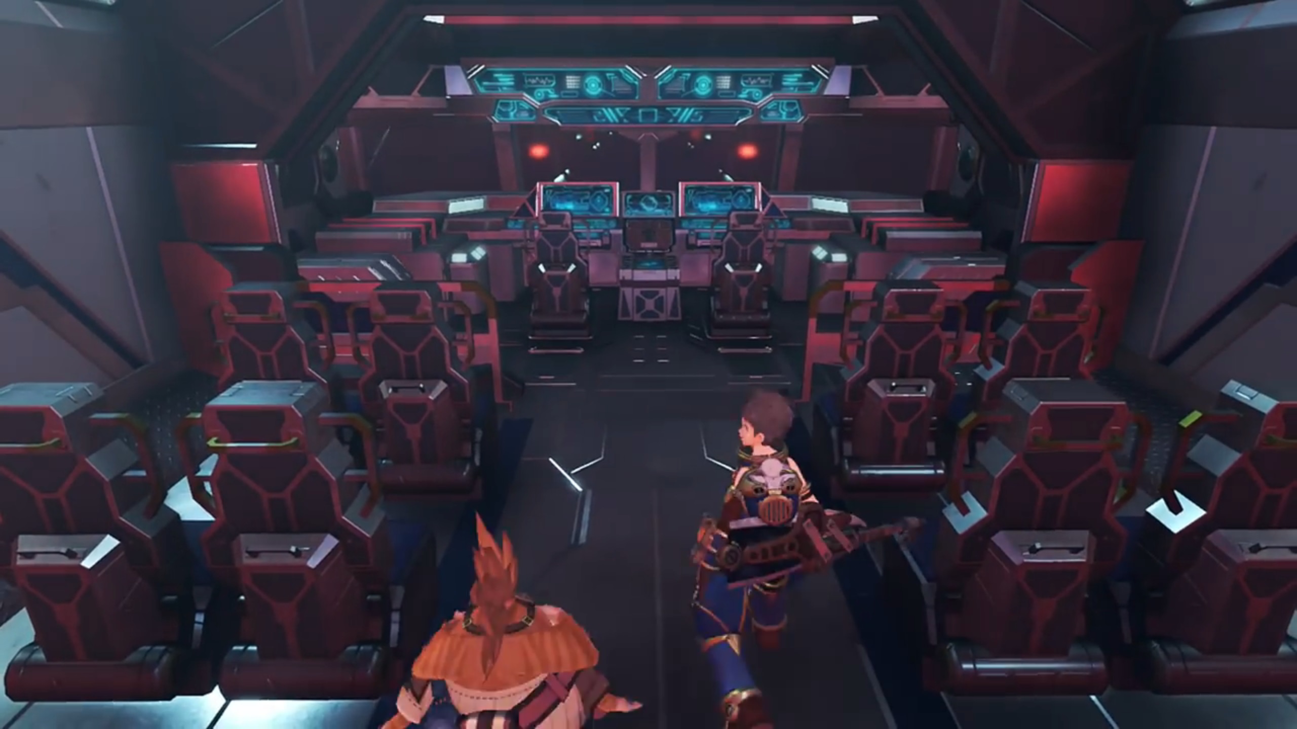 Interior escape pods